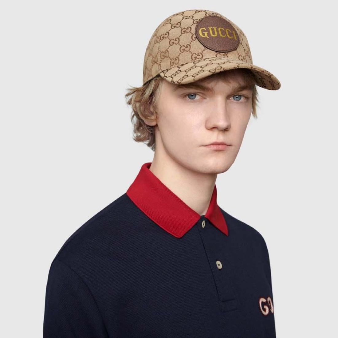 GUCCI GG SUPREME CANVAS BASEBALL CAP BROWN 576253 4HG62 2565