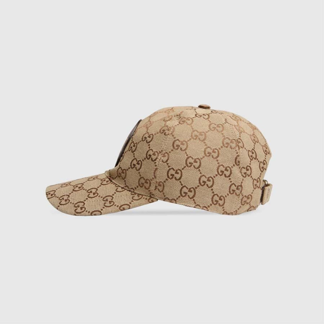 GUCCI GG SUPREME CANVAS BASEBALL CAP BROWN 576253 4HG62 2565