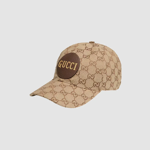 GUCCI GG SUPREME CANVAS BASEBALL CAP BROWN 576253 4HG62 2565