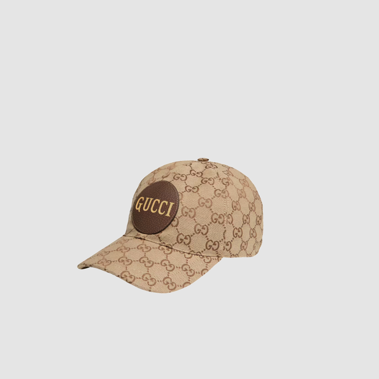 GUCCI GG SUPREME CANVAS BASEBALL CAP BROWN 576253 4HG62 2565