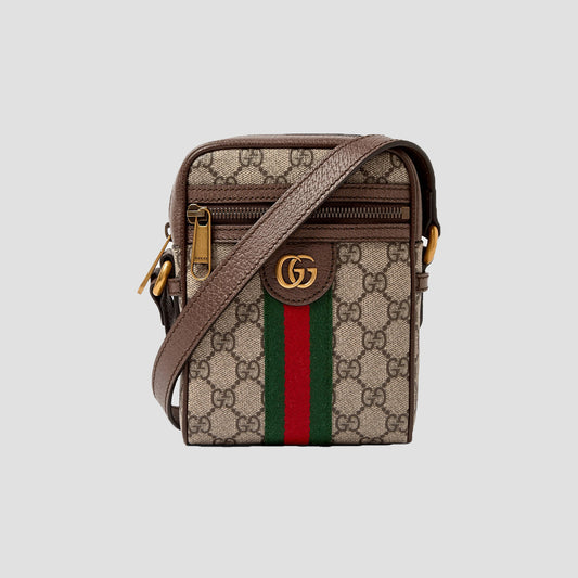 Gucci GG Supreme Ophidia Shoulder Bag 598127 96IWT 8745