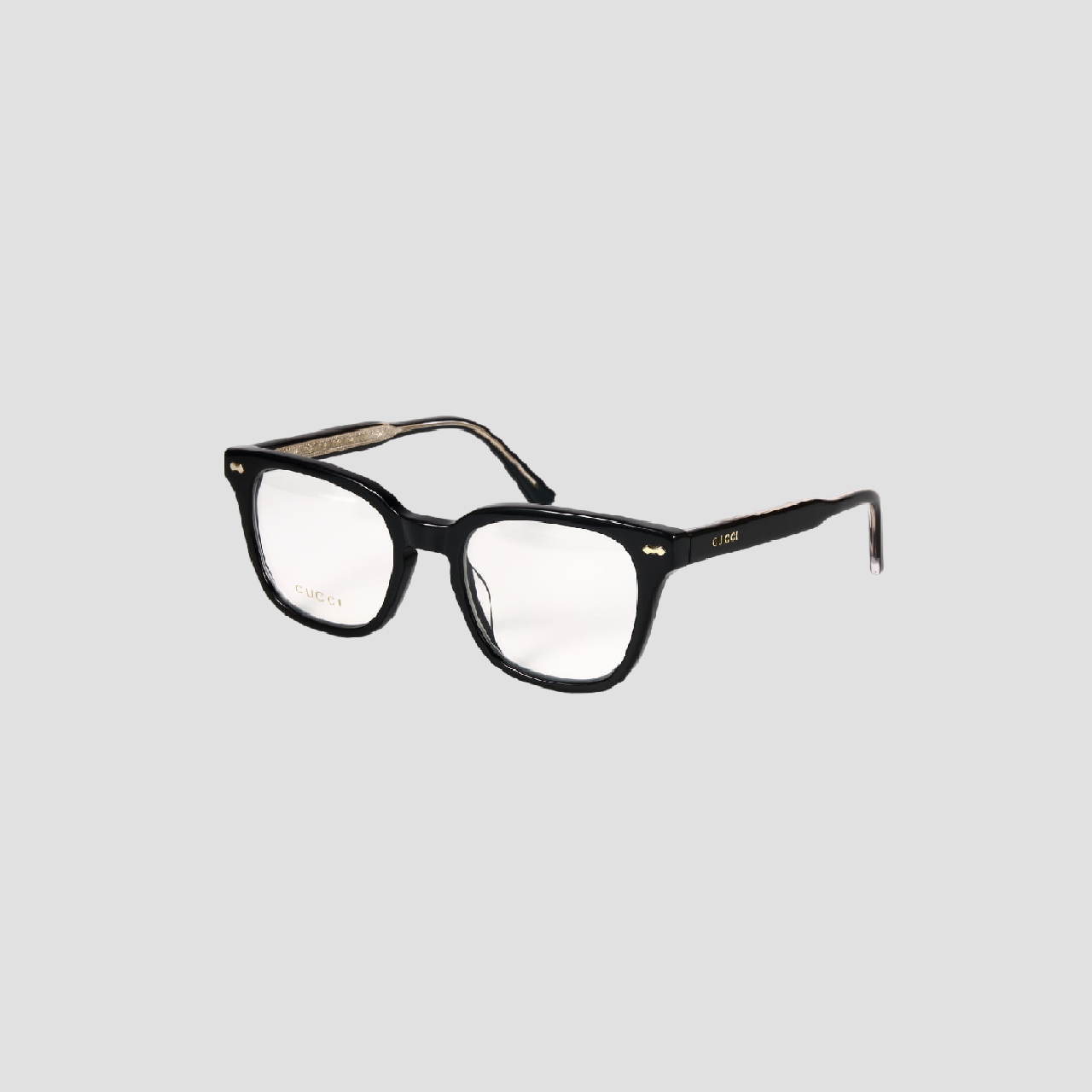 GUCCI GG0184O BLACK EYEGLASSES IN ACETATE