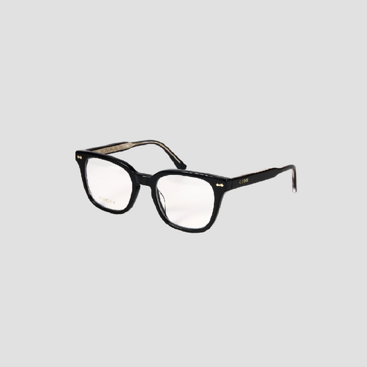 GUCCI GG0184O BLACK EYEGLASSES IN ACETATE