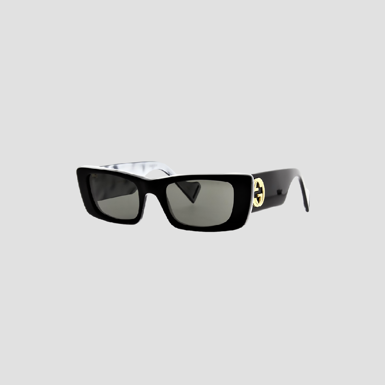 GUCCI GG0516S 001 BLACK SMOKE GREY SUNGLASSES