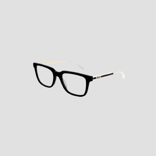 GUCCI GG0560ON 005 BLACK CRYSTAL GOLD EYEGLASSES