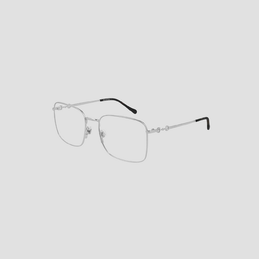 GUCCI GG0951O 003 SHINY SILVER EYEGLASSES