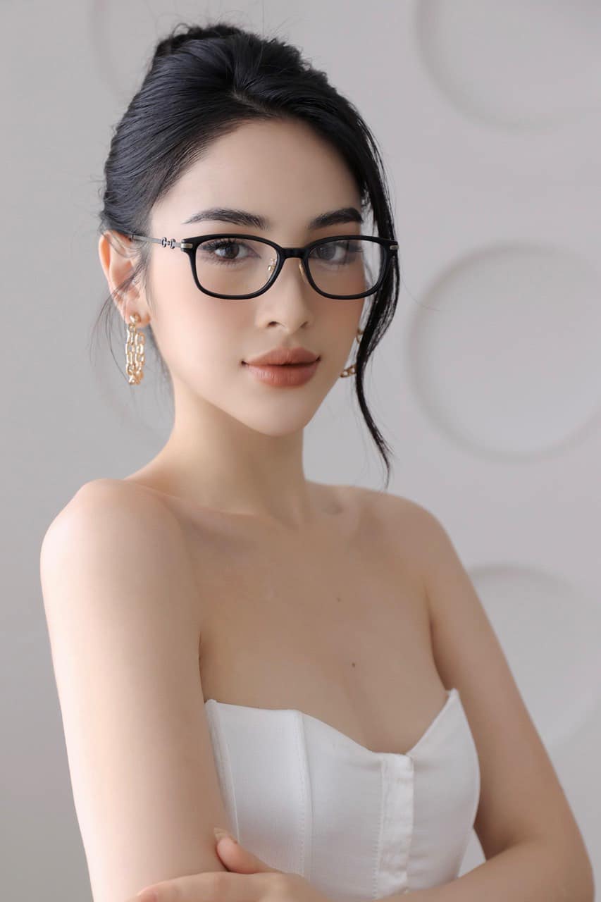 wearing GUCCI GG1129OJ 001 HORSEBIT EYEGLASSES