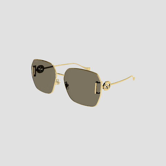 GUCCI GG1207SA 005 BLONDIE GOLD SUNGLASSES