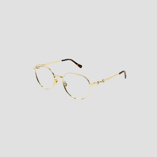 GUCCI GG1336O 001 HORSEBIT EYEGLASSES HAVANA