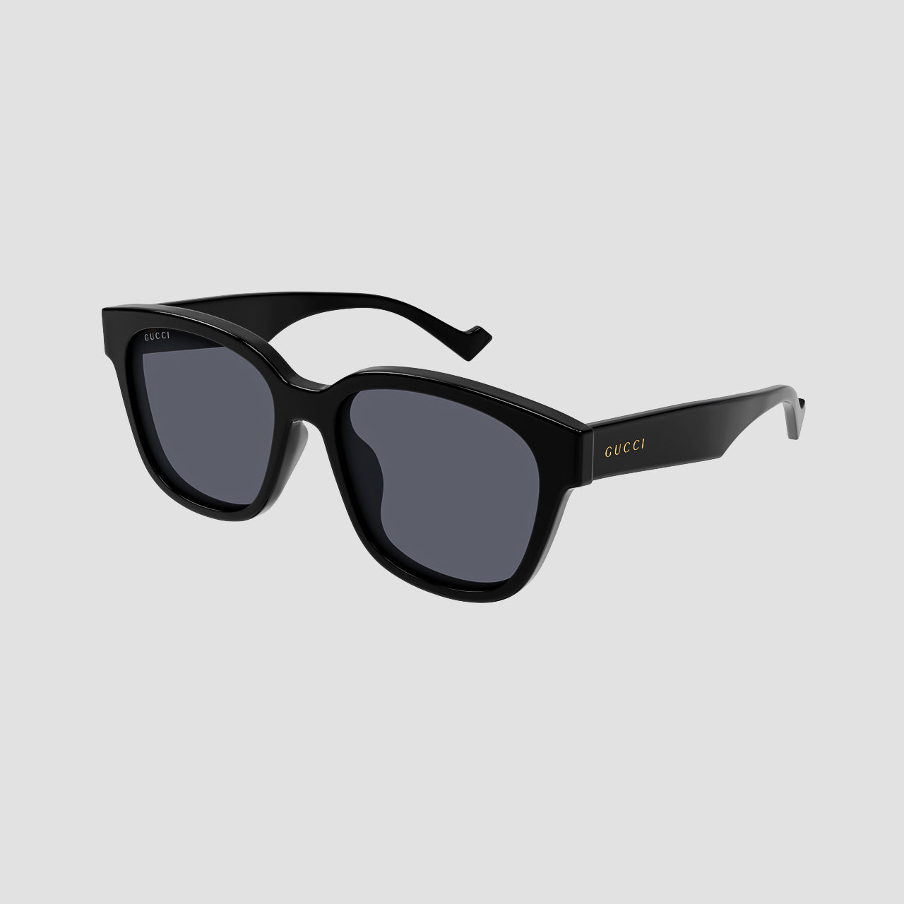Gucci GG1430SK 001 Black Squared Sunglasses