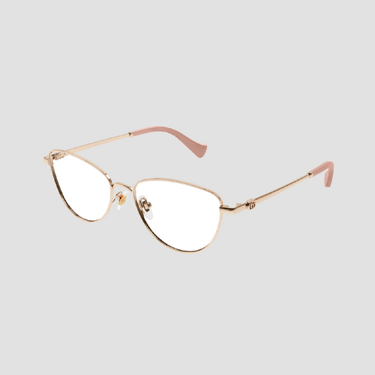 Gucci GG1595O 002 Rose Gold Eyeglasses