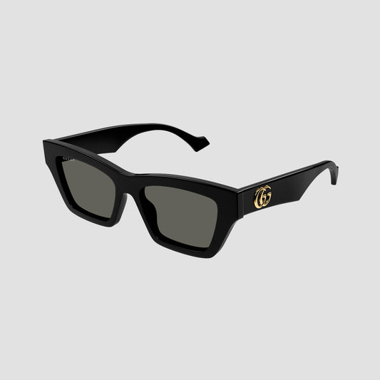 Gucci GG1753S 001 Black Square Sunglasses