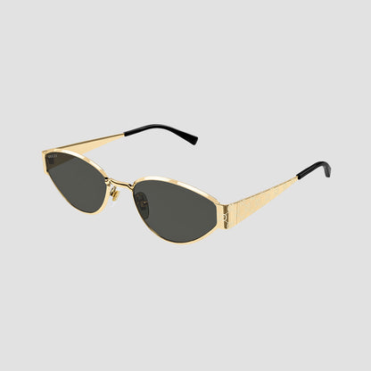Gucci GG1853S 001 Gold Butterfly Sunglasses