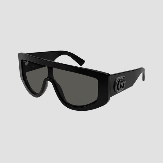 Gucci GG1950S 001 Black Shield Sunglasses