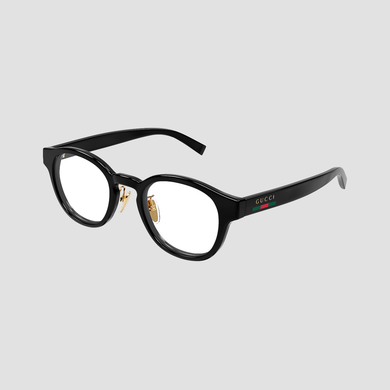 Gucci GG1988OK-001 Black Square Round Eyeglasses