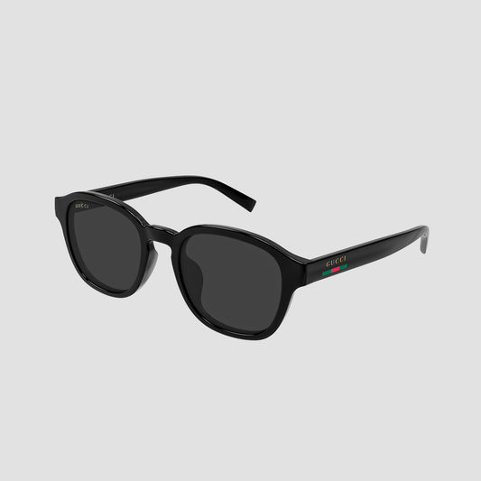 Gucci GG2109SK 001 Black Round Square Sunglasses