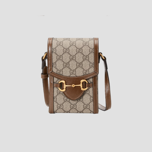 GUCCI HORSEBIT 1955 MINI BAG IN GG SUPREME 625615 92TCG 8563