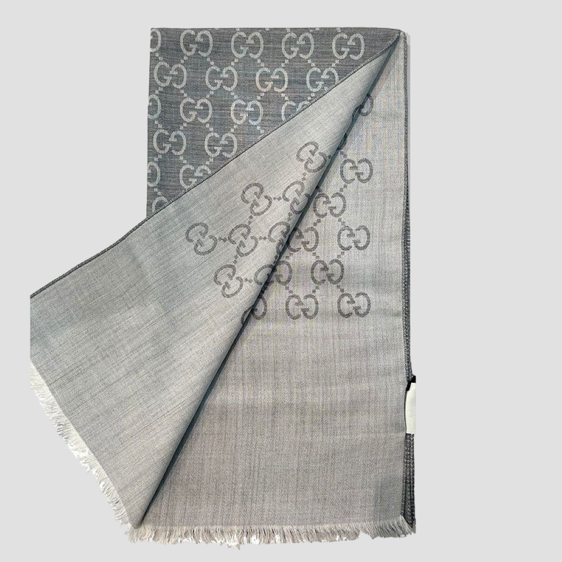 gucci mufler stole grey scarf 165904 3G646 1400