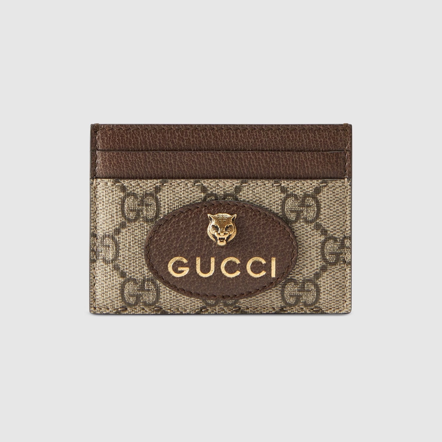 GUCCI NEO VINTAGE GG SUPREME CARD CASE 597557 K9GOT 8861