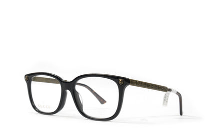 GUCCI RECTANGULAR METAL TIGER FRAME GG0218O 001