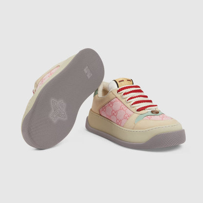 Giày nữ GUCCI SCREENER PINK GG CANVAS SNEAKER 750633 FAB4C 5644 Authentic Hà Nội, Việt Nam.