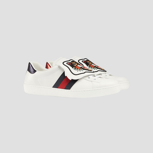 GUCCI SNEAKER ACE PATCH ANGRY CAT 478190 DOP80 9182