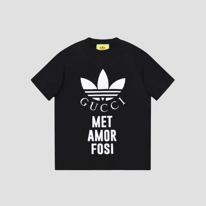 GUCCI X ADIDAS MET AMOR FOSI T-SHIRT BLACK 616036 XJEW3 1152