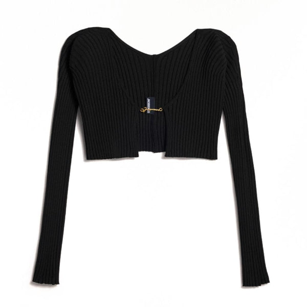 jacquemus la maille pralù black