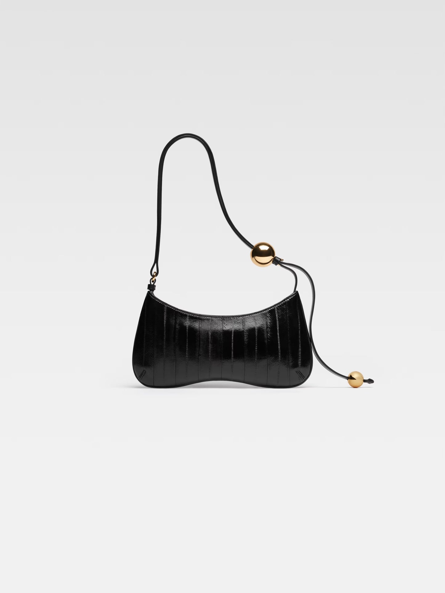 mặt sau JACQUEMUS LE BISOU PERLE EEL BLACK 231BA057-3169-99