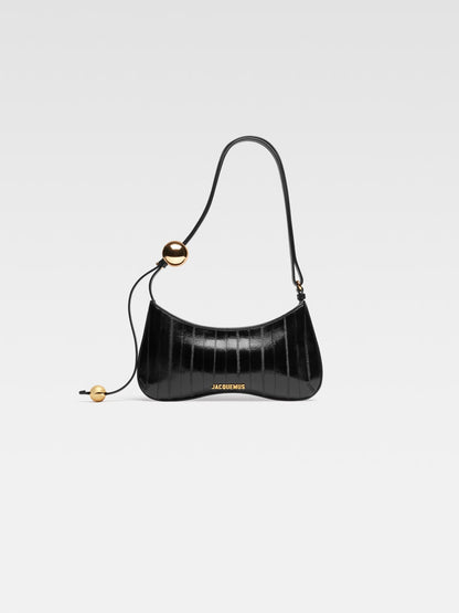 JACQUEMUS LE BISOU PERLE EEL BLACK 231BA057-3169-99