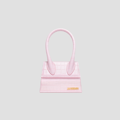 JACQUEMUS LE CHIQUITO CROC LIGHT PINK 213BA002-3129-405
