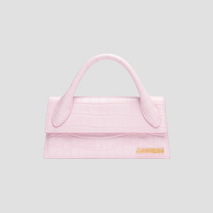 JACQUEMUS LE CHIQUITO LONG CROCODILE-EMBOSSED 213BA004-3129-405