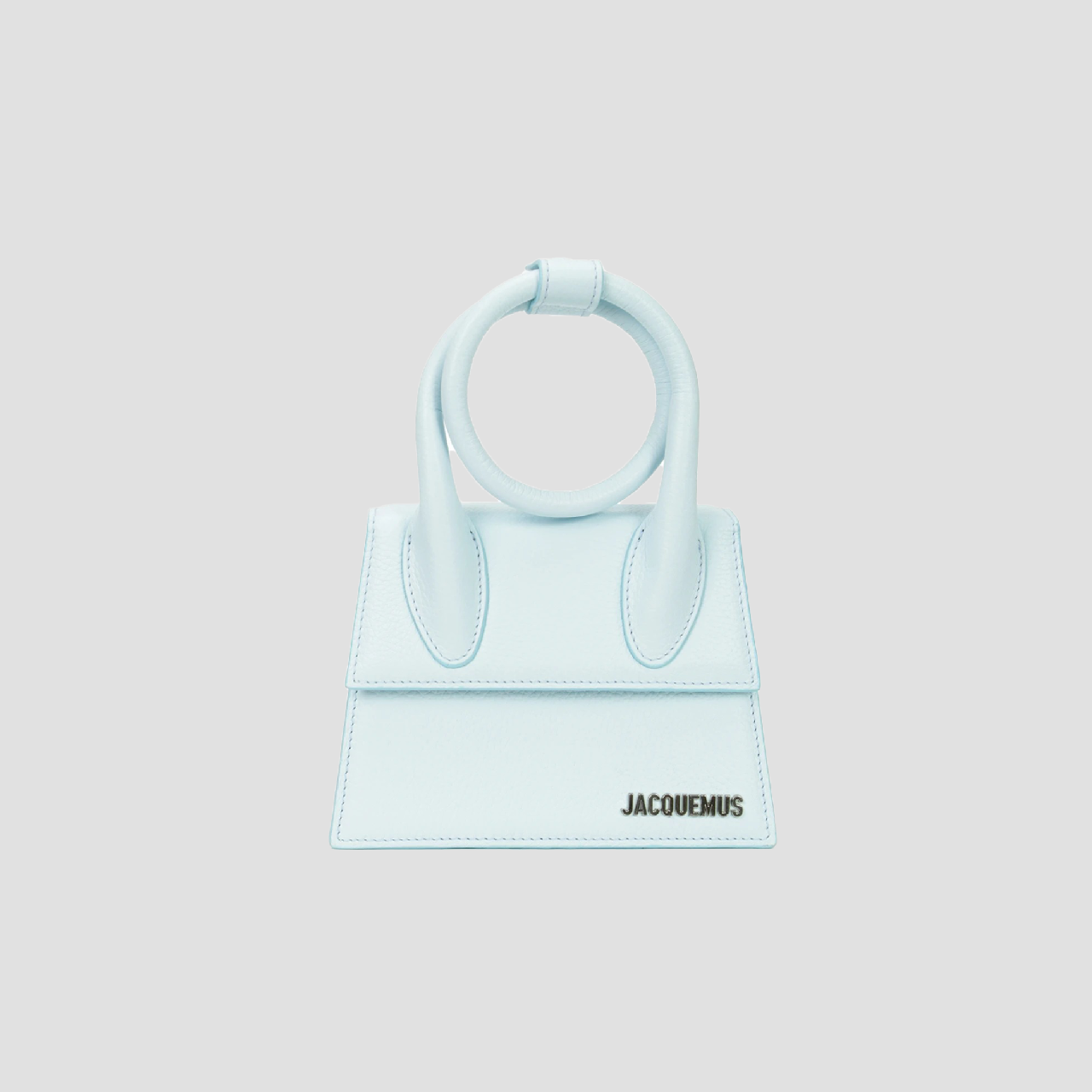 JACQUEMUS LE CHIQUITO NOEUD LIGHT BLUE 213BA005-3102-320