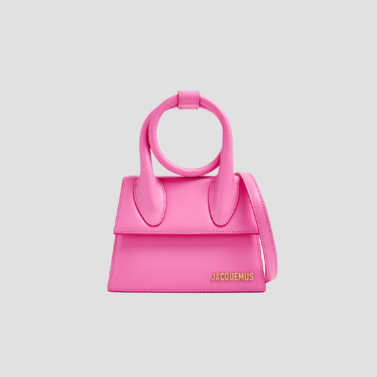 Jacquemus Le Chiquito Noeud Neon Pink 213BA005-3060-434