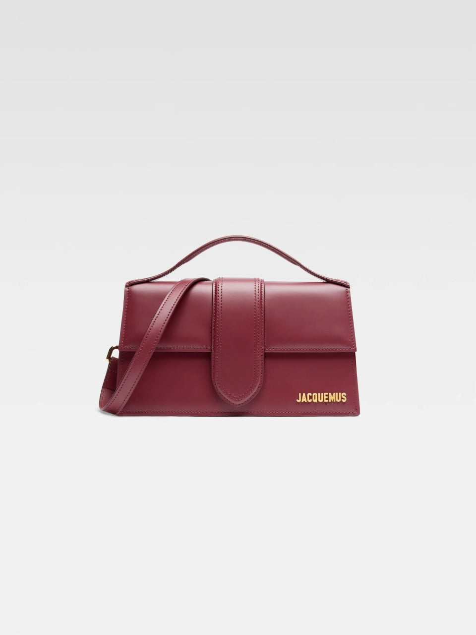 JACQUEMUS LE GRAND BAMBINO DARK BURGUNDY 213BA007-3100-495