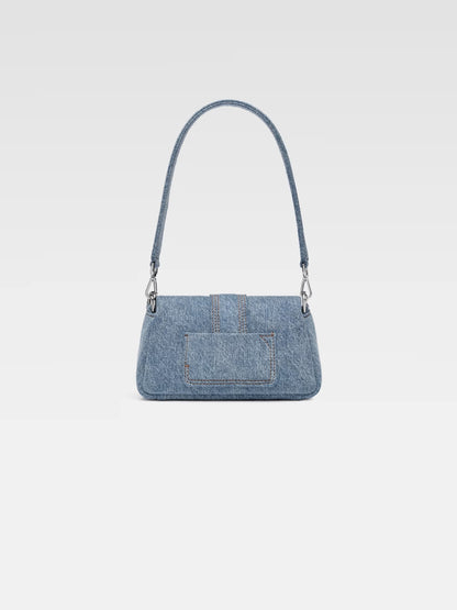 túi xách JACQUEMUSLE PETIT BAMBIMOU DENIM SHOULDER BAG 233BA335-3146-330 blankroom hà nội việt nam