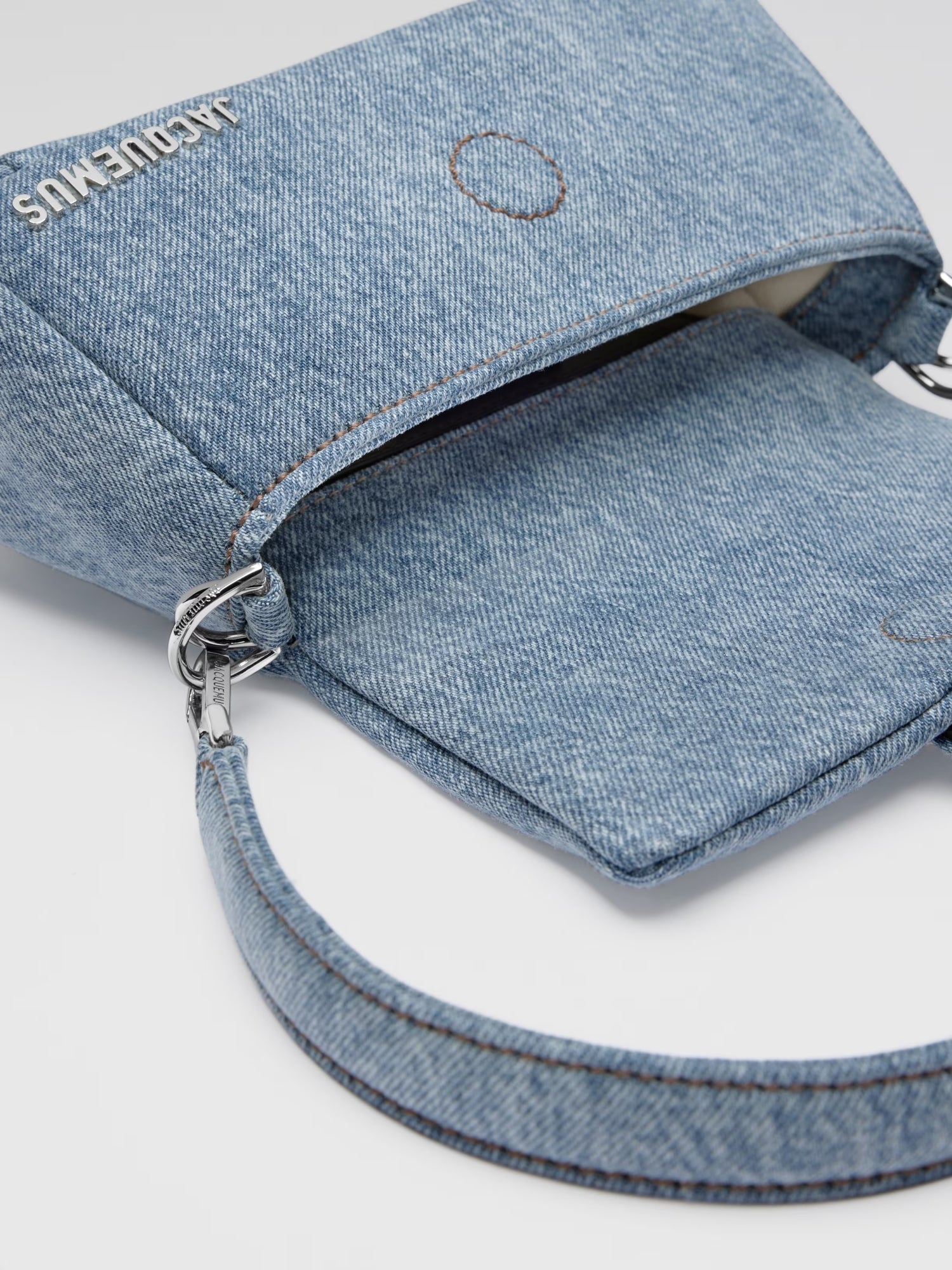 túi xách JACQUEMUSLE PETIT BAMBIMOU DENIM SHOULDER BAG 233BA335-3146-330 blankroom hà nội việt nam