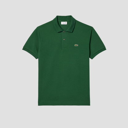 LACOSTE CLASSIC FIT ORIGINAL PIQUÉ POLO SHIRT GREEN 132
