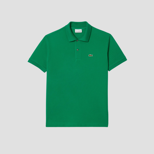 LACOSTE CLASSIC FIT L.12.12 ORIGINAL PIQUÉ POLO SHIRT GREEN LDM