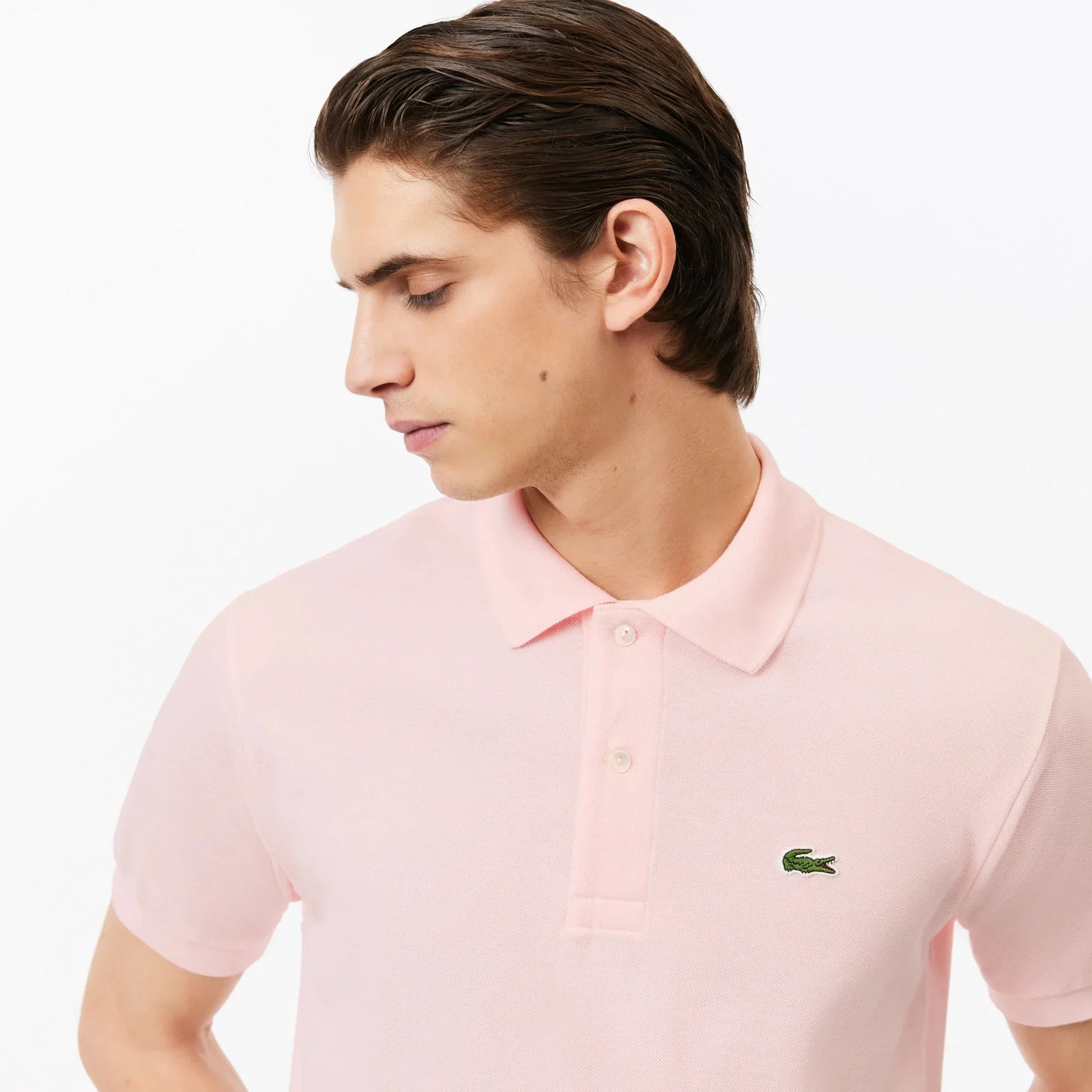 Lacoste L1212 Lacoste Light Pink Polo Shirt Lacoste L1212Polo