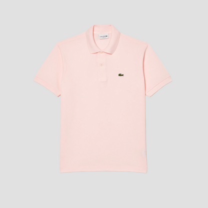 LACOSTE CLASSIC FIT L.12.12 ORIGINAL PIQUÉ POLO SHIRT LIGHT PINK