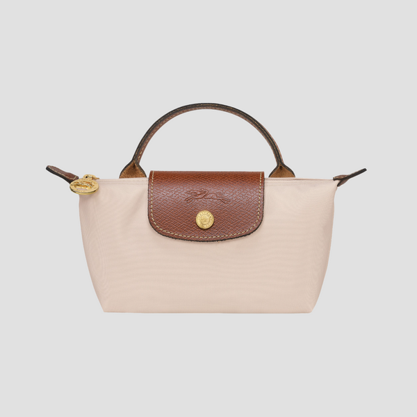 LE PLIAGE ORIGINAL POUCH WITH HANDLE PAPER RECYCLED CANVAS 34175089P71