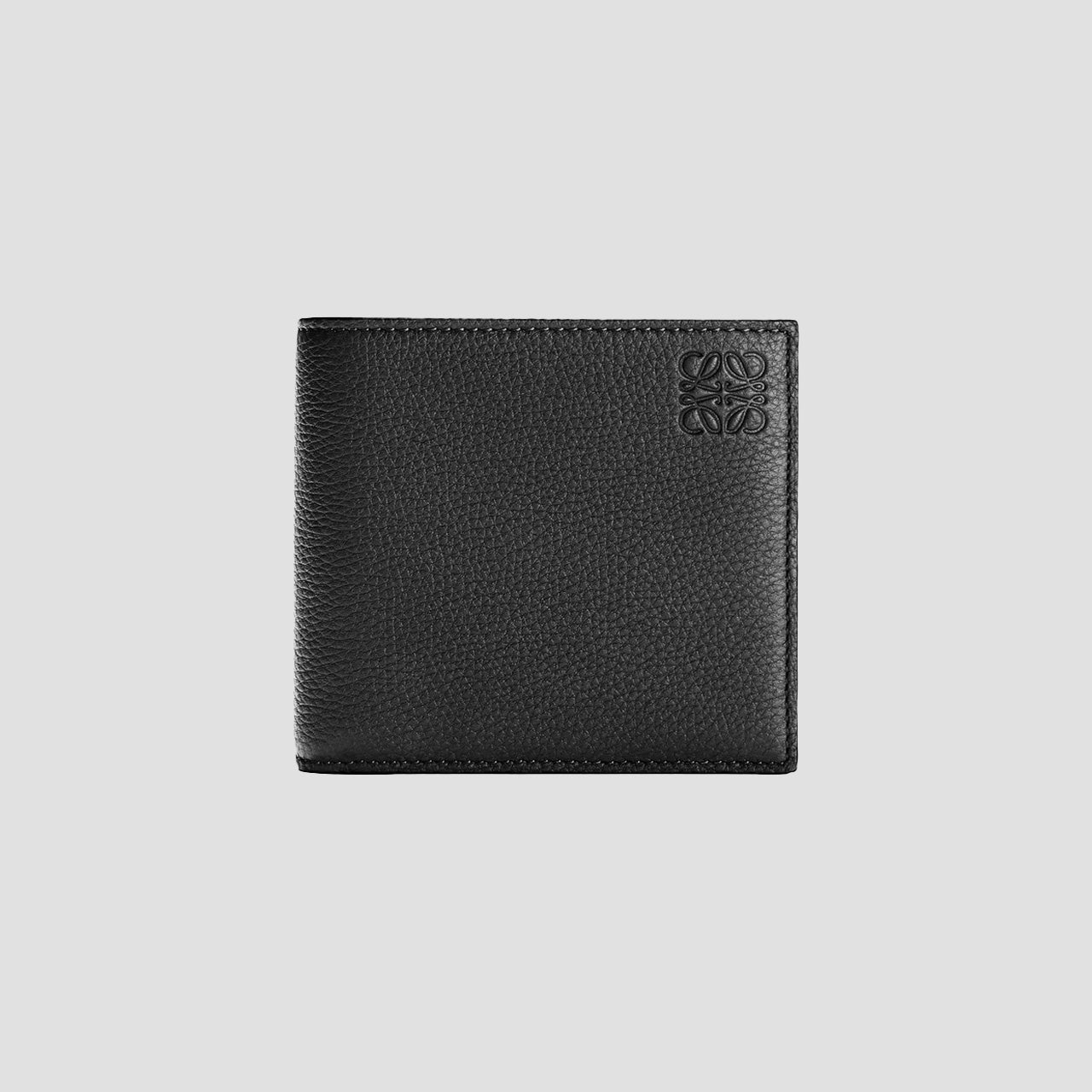 Loewe Bifold Coin Wallet in Soft Grained Calfskin – Black C660501X03-1100