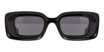 kính LOEWE LW40101I 01A SQUARE SUNGLASSES IN BLACK Authentic tại BlankRoom