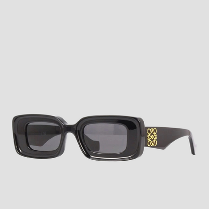 LOEWE LW40101I 01A SQUARE SUNGLASSES IN BLACK