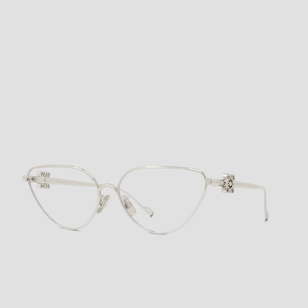 LOEWE LW50037U 016 EYEGLASSES SILVER