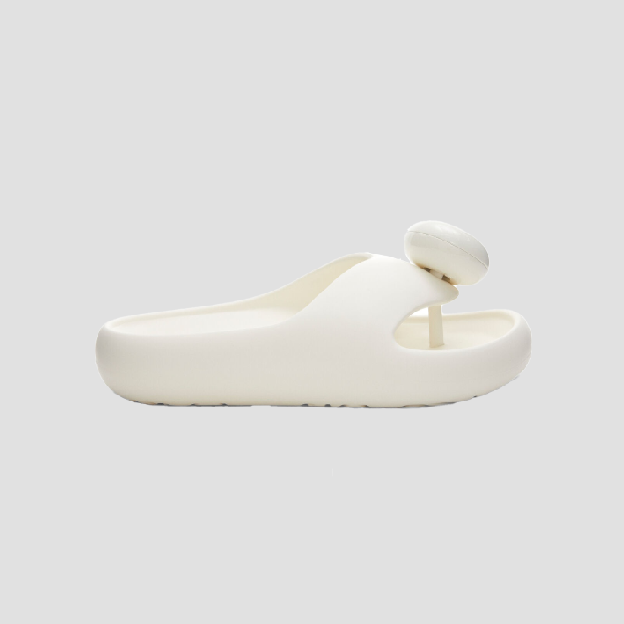 Loewe Paula Ibiza Foam Thong Slide White L616S03X02 2100