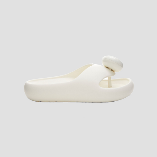 Loewe Paula Ibiza Foam Thong Slide White L616S03X02 2100