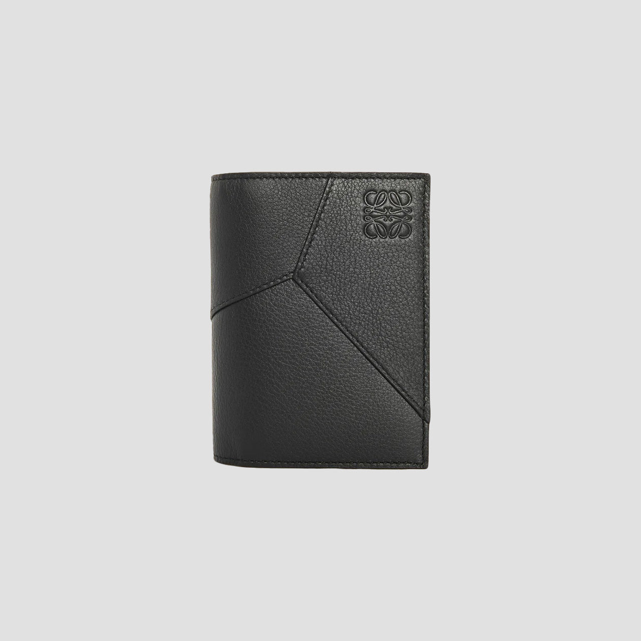 Loewe Puzzle Bifold Cardholder in Classic Calfskin – Black C510144X10_1100