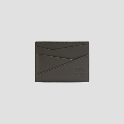 Loewe Puzzle Card Holder in Classic Calfskin – Dark Grey C510Q77X02-1220